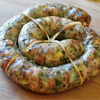 Колбаски "Сырное Лето" с сыром и зеленью