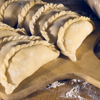 Вареники с картофелем и квашеной капустой